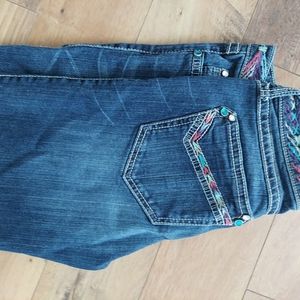 Sz 7 Wrangler aztec jean